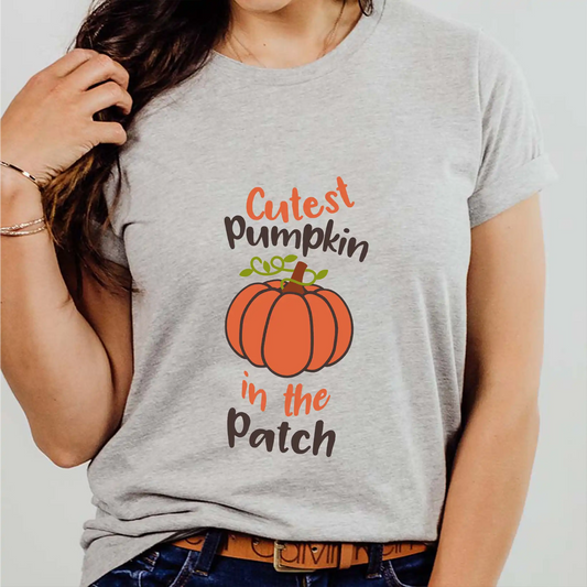 Cutest pumpkin in the patch | Halloween T-shirt