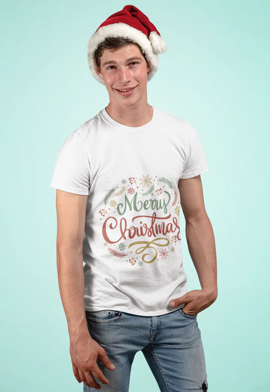 Merry Christmas | Floral Tshirt